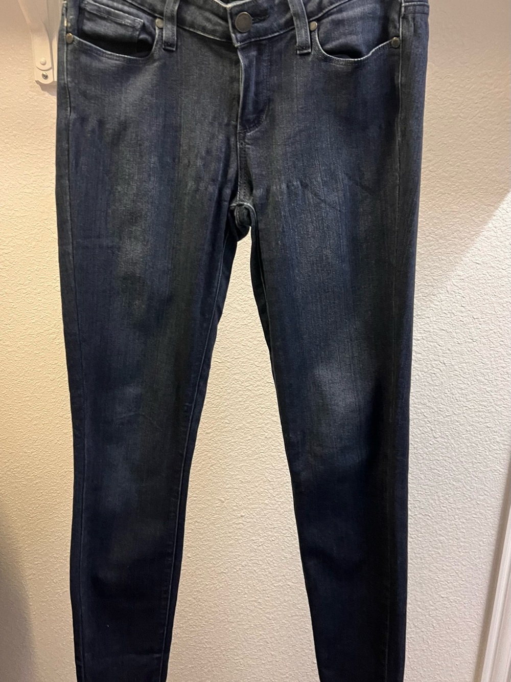 PAIGE Dark Indigo Verdugo Ultra Skinny Jeans